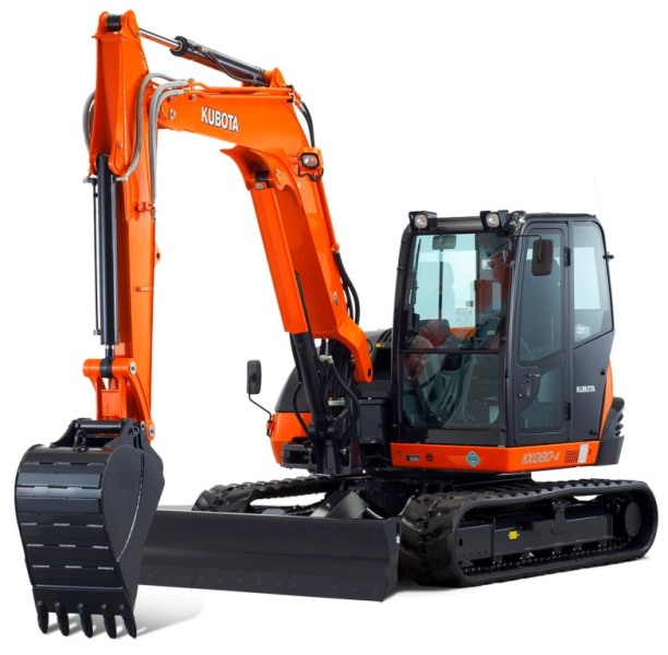 Kubota KX080-4 Excavator